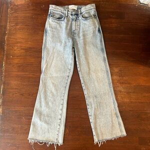 Stylish Light Wash Denim Jeans